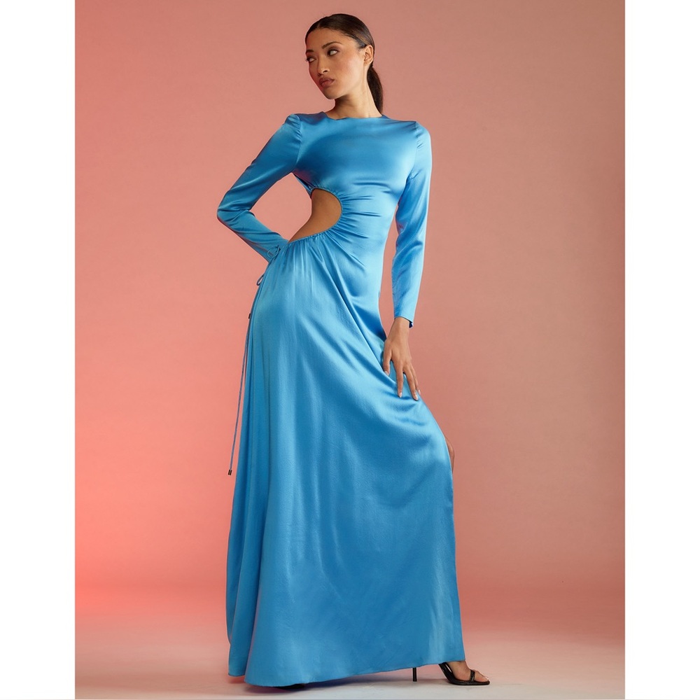 NWT Cynthia Rowley Silk Cutout Dress 0
